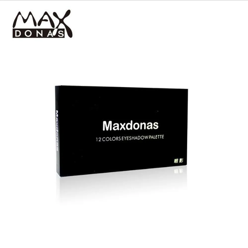 Maxdonas Профессиональный глаз Makeup12Colors тени для век Палитра золото дымчатый