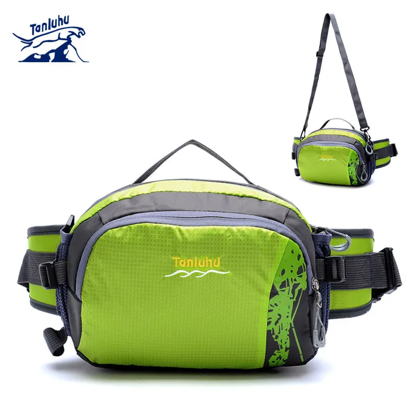 Tanluhu Outdoor Sports Camping Waist Belt Bag Waterproof Running Hiking