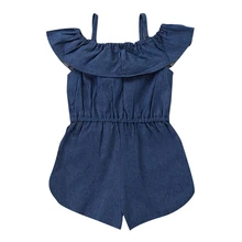 Одежда для маленьких девочек; повседневные Комбинезоны для детей; летние брючные комбинезоны для девочек; детская одежда