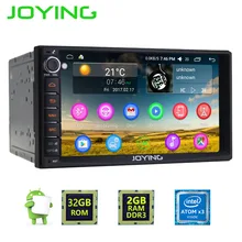 New JOYING 2GB RAM Android 6.0 marshmallow Car Audio Stereo GPS Navigation Double 2 Din Multimedia Player support DAB+/DVR/OBD2