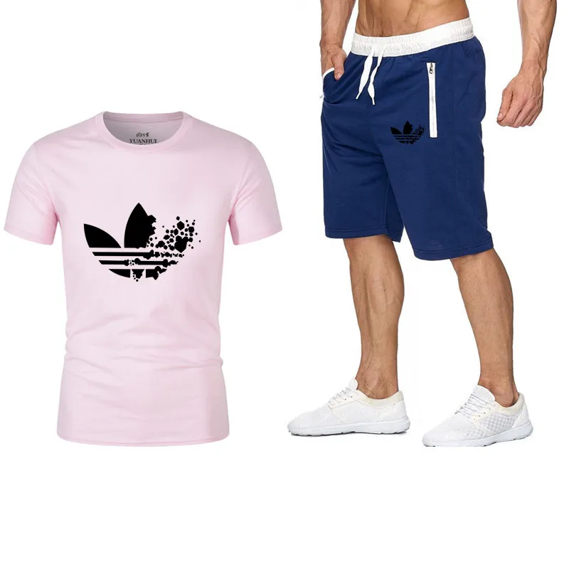 2019 Newest O-neck fashion short sleeves men Fashion doodle Print Cotton funny Fitness men tops tees casual motion tshirt+