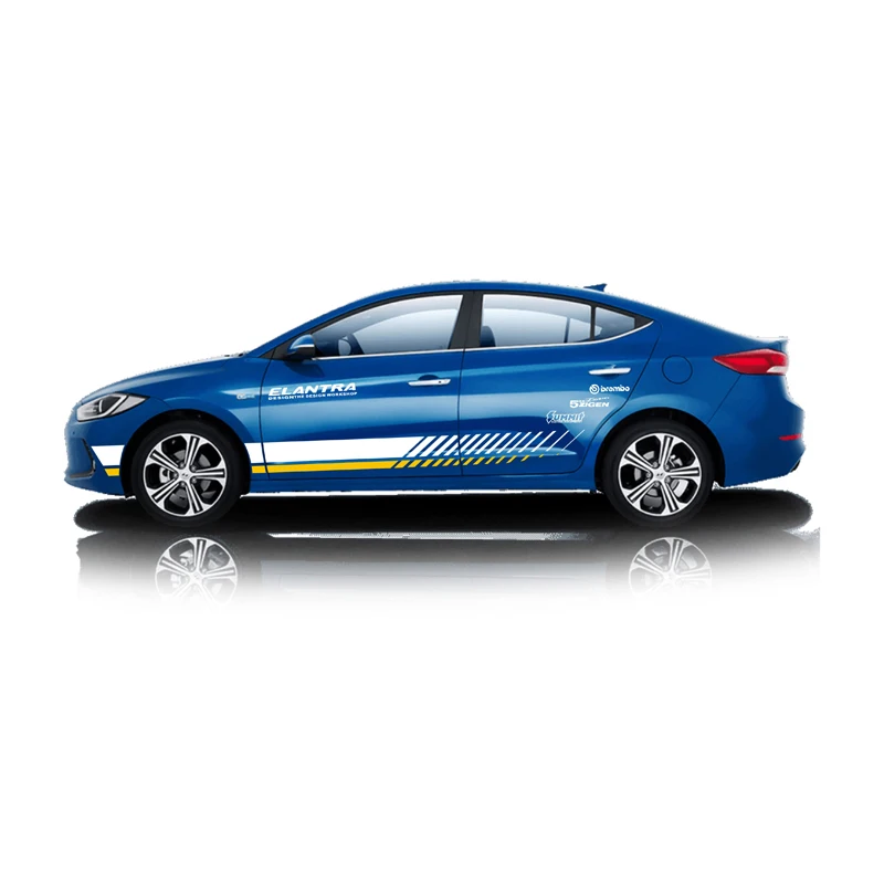  TAIYAO car styling sport car sticker For 2016-2018 Hyundai ELANTRA Mark Levinson car accessories an
