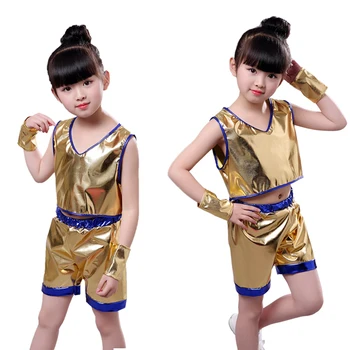 

Jazz Dance Costume Children's Modern Street Stage Costumes Singer Costumes