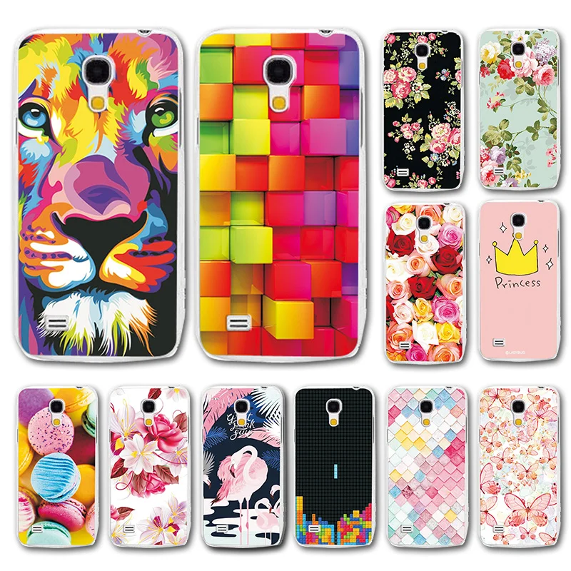 

Various Patterned Shell For Samsung S4 mini 4.3'' Cover Coqu S4mini Soft TPU Cases For Samsung Galaxy S4 Mini I9190 Fundas Capa