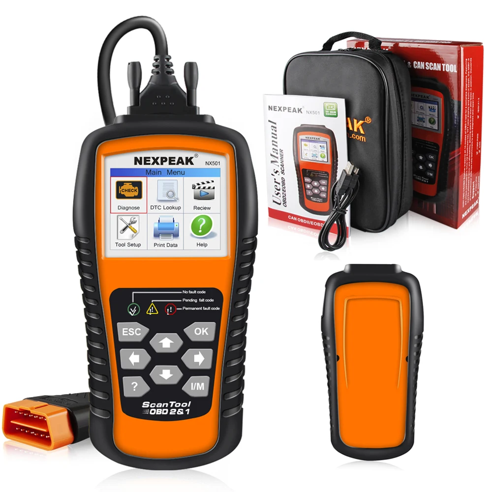 OBD2 Автомобильный сканер NEKPEAK NX501 OBD 2 авто диагностический двигателя автомобиля