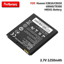 HB5K1 батарея для huawei Ascend ll 2 M865 Sonic U8650 C8650 U8850 U8652 U8651 Lipo Li-Po литий-полимерная аккумуляторная батарея для телефона
