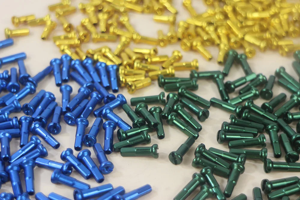 Pillar PT734 alloy 7075 spoke nipples 14G aluminum nipple 12mm 14mm