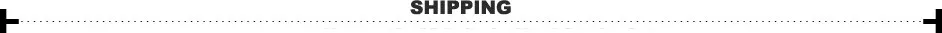 SHIPPING