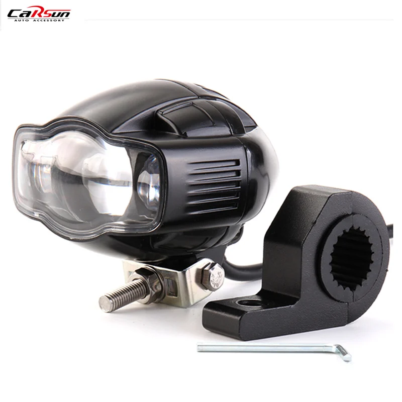 

CARSUN 9-85V 20W 2000LM 6000K Universal Motorcycle Car Headlight Lamp LED Super Bright Fog light USB Charger For Yamaha