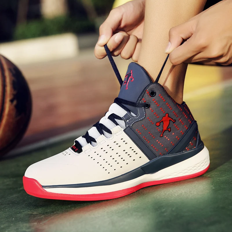 Hombres Zapatillas de baloncesto hombres sneakers transpirable al aire libre del deporte Atlético Zapatos hombre hombres Botines zapatillas baloncesto size36-47