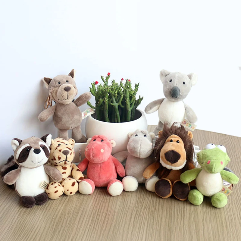 small stuffed hippo