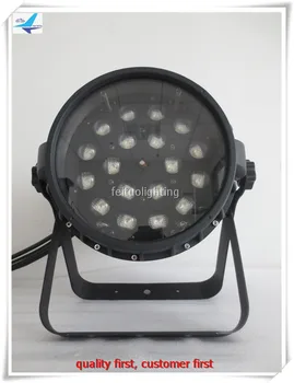

12xlot IP65 led zoom par light outdoor par led rgbwa zoom 5in1 18x15w DMX512 Colorful Wash Lamp For Bar Wedding Festival Party
