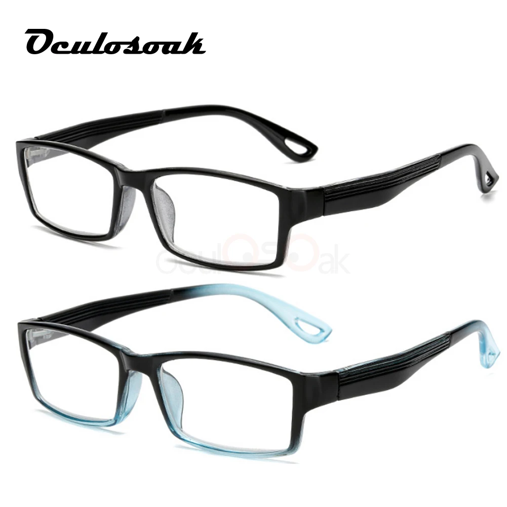 

Designer Women's Gradant Fashion Reading Glasses Hot Sale with Pouch and Cleaning CLoth Black High Quality Frame
