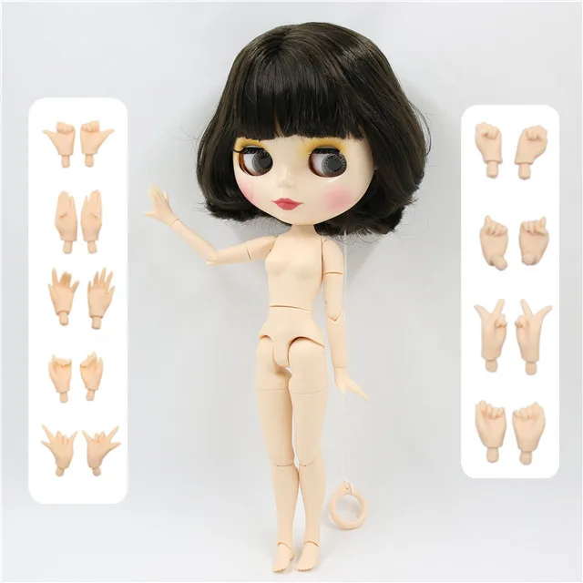 Ледяная фабрика blyth кукла игрушка BJD кукла без одежды Нормальный/шарнир тела 30 см руки AB в подарок DIY на заказ - Цвет: joint doll