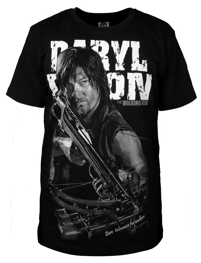 Los hombres de la manera Camisas el caminar muerto nuevo Daryl Dixon camiseta algodón o Masajeadores de cuello superior Camisetas Tees algodón camisetas verano Los hombres de la manera Camisas el caminar muerto nuevo Daryl Dixon camiseta algodón o Masajeadores de cuello superior Camisetas Tees algodón camisetas verano