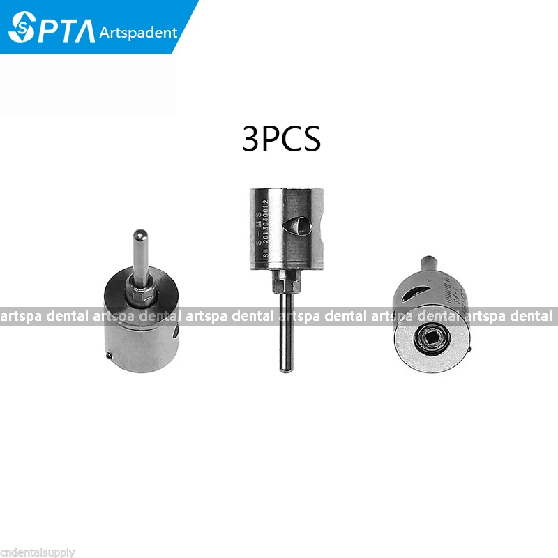 3 шт. стоматологических высокой Скорость Пана воздуха ротор картридж Керамика подшипник/турбины Мини Глава Совместимость с НСК