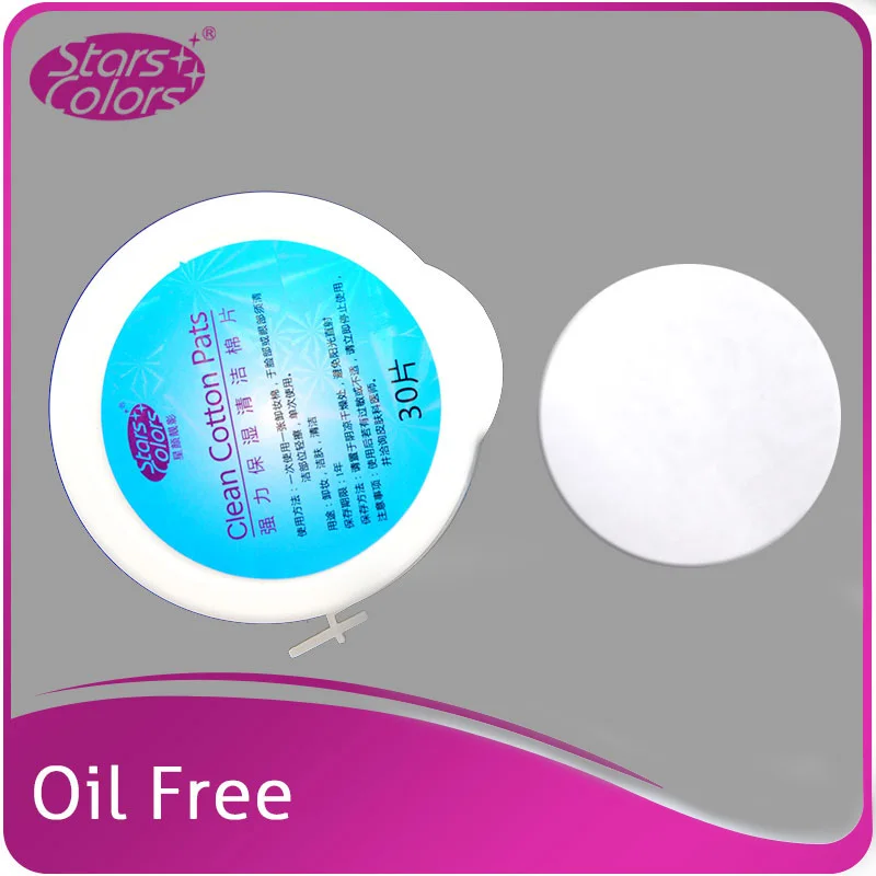 TOP Selling 30 pieces/bottle Protein Remover Pads Clean Cotton Pads for Eyelash Extensions Strong  No harm Cleaning Eye Makeup 6