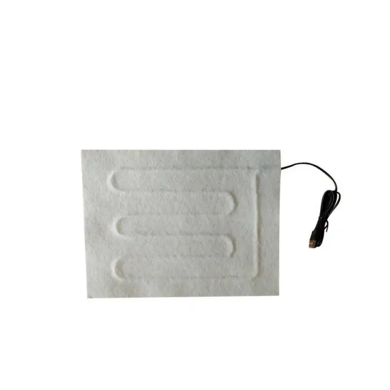 Нагревательный коврик из углеродного волокна для рук 5 в USB нагревательная пленка Электрический зимний инфракрасный термоковрик для самостоятельной сборки одежды грелка для одежды