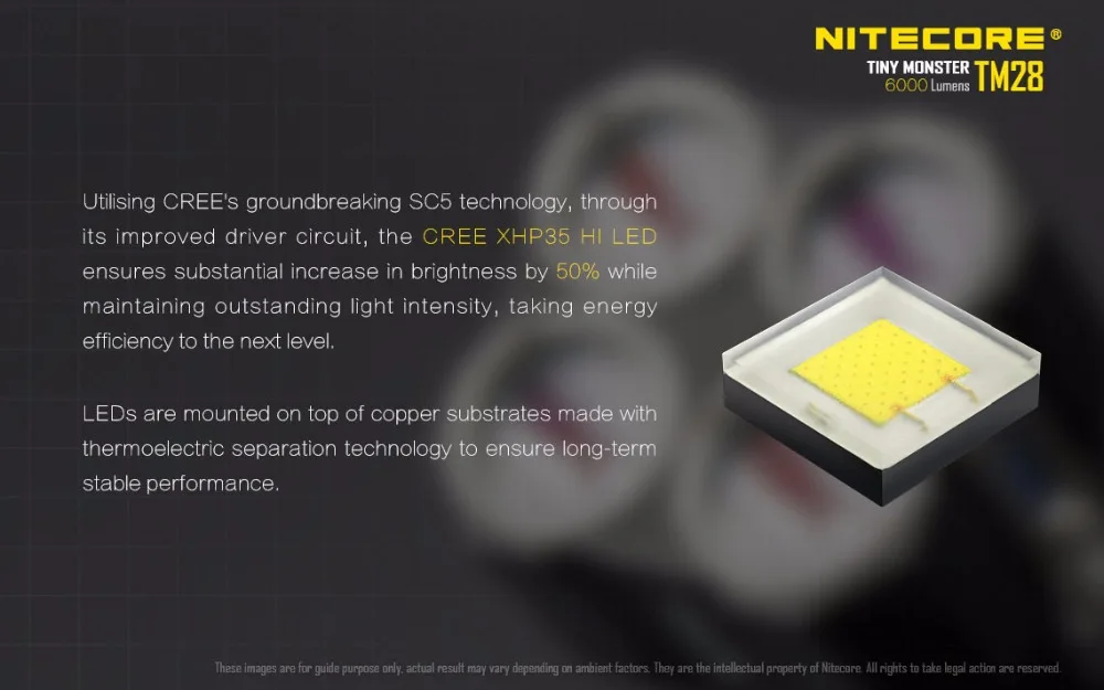 Baterias + Suporte 655m + 4*18650 Alta Lanterna Nitecore 4 * Cree Xhp35 hi Max.6000lm Feixe Distância 3100mah Nhm10 Luz Tm28 3 High Quality Luzes e Iluminação
