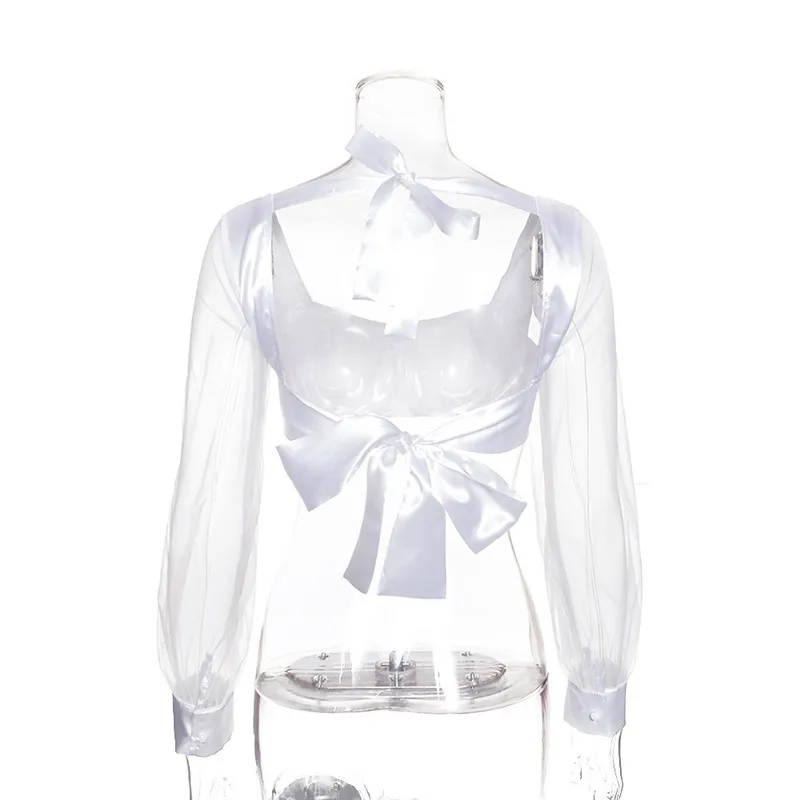 white mesh shirt women09