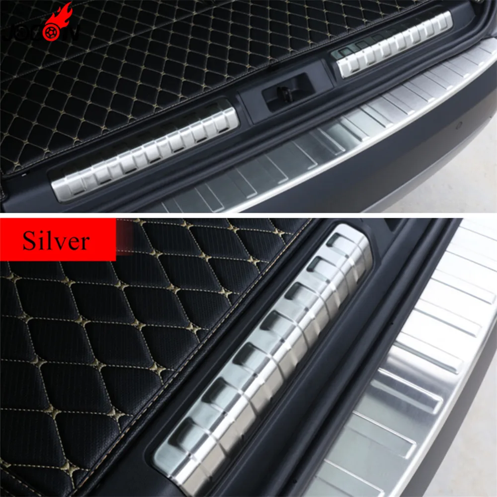 Черный, серебристый, внутренний бампер, Накладка на порог, защитная накладка, внутренняя крышка для Land Rover Discovery 5() LR5, нержавеющая сталь