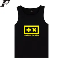 LUCKYFRIDAYF Martin Garrix Vest DJ Hot Music Summer Sleeveless T-shirt Cool Casual Streetwear Shirt Tank Top Men Bodybuilding