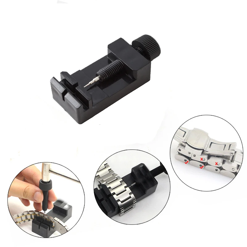 1 Piece Metal Adjustable Watch Band Strap Bracelet Link Pin Remover DIY Repair Tool Kit Watch 4