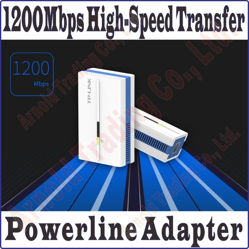 

TP-Link AV1200 Power Line Pair 1200Mbps Mini Adapter wired Extender, 1000Mbps wired connection Gigabit Powerline PROM5