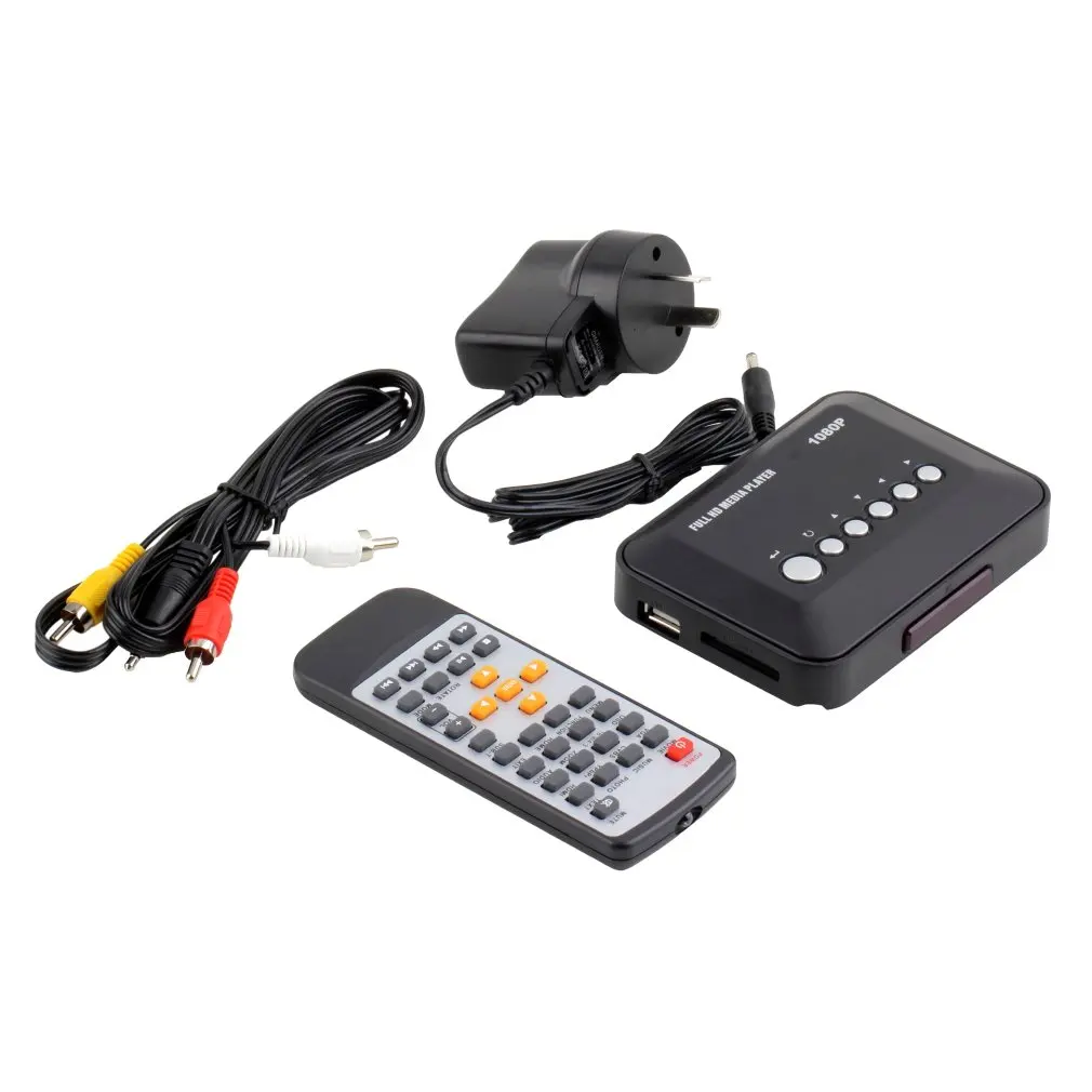  Convenience Easy-to-use 1080P HD USB 2.0 interface HDMI Multi Media Video Player Box Video MMC RMVB