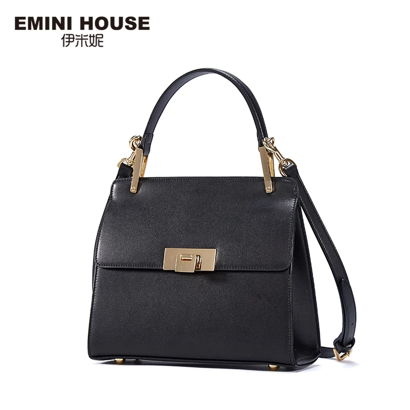 EMINI HOUSE 2016 New Fashion Women Messenger Bags Split Leather Luxury Handbags Women Bags Designer Crossbody Bag Shoulder Bag