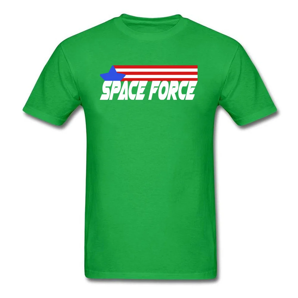 Space Force Crewneck T Shirt Fall T Shirt Short Sleeve 2018 Discount Pure Cotton Printed Tee-Shirts 3D Printed Men Space Force green