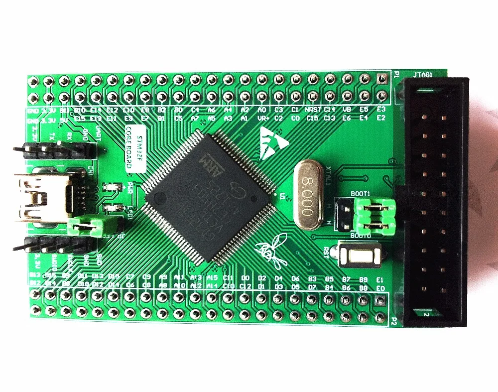 Материнская плата GD32F103VCT6 миниатюрная системная макетная обучающая GD32F103|Крышки