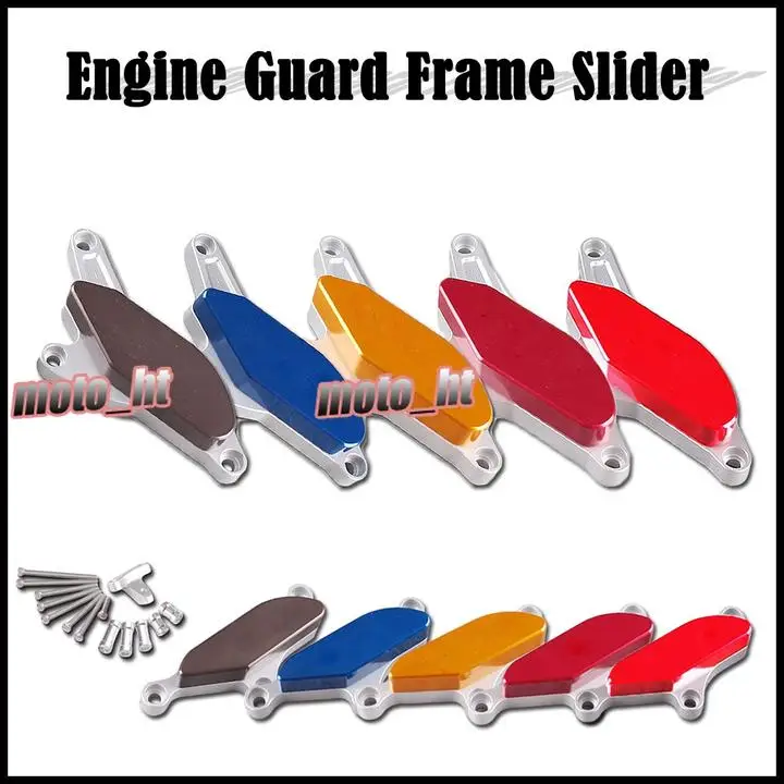 

Motorcycle Engine Guard Frame Stator Slider Protector Cover Kit For Kawasaki Ninja ZX10R & ZX-10R 2008 2009 2010 Left & Right