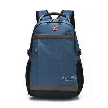

Brand 2019 Men Travel Backpacks Teenagers Casual Oxford Large Laptop School Waterproof Backpack Swiss Female Rucksack 9538