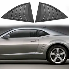 Chuang Qian боковое окно Совок жалюзи ABS окно козырек крышка защита от солнца дождь абажур вентиляционное отверстие для 2010- Chevy Camaro LS LT RS SS