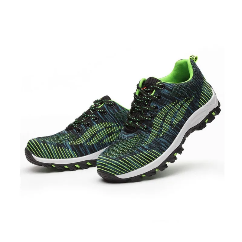 Plus 36-46 work boots men's safety shoes unisex air cushion work shoes men's boots high quality steel head safety boots men