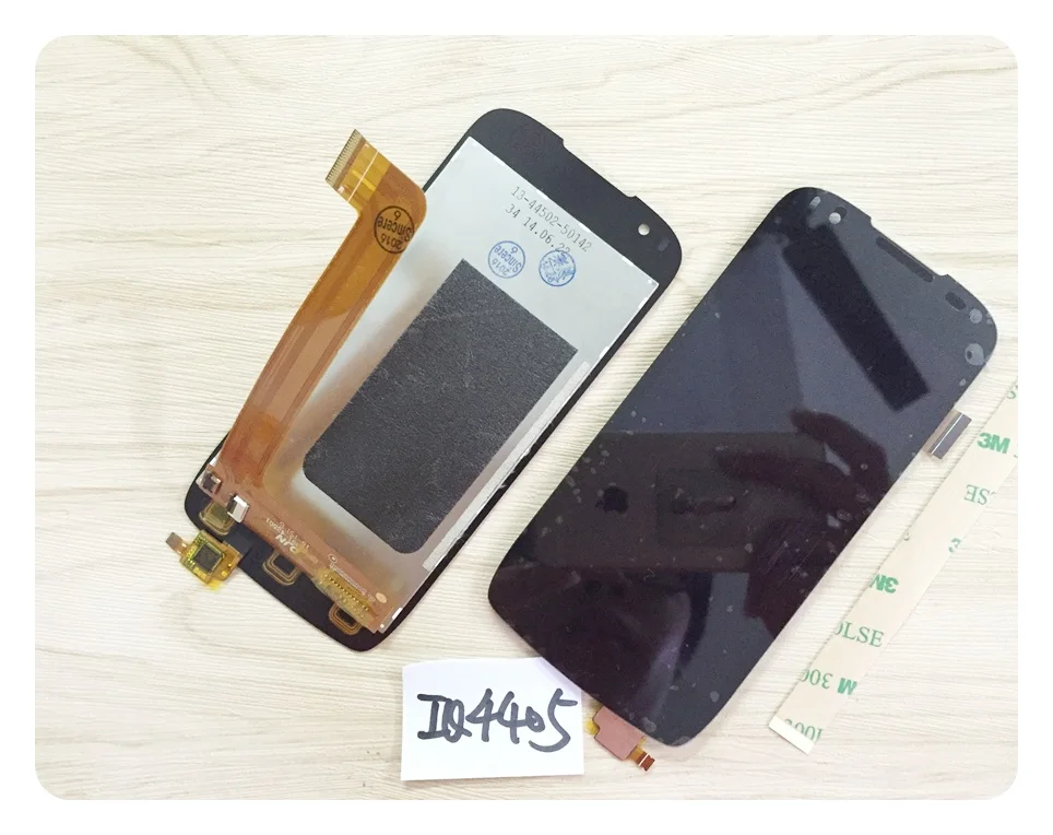 

100% tested LCD For FLY IQ4405 LCD Display Screen With Touch screen Digitizer Sensor + 3M Sticker ; free tracking