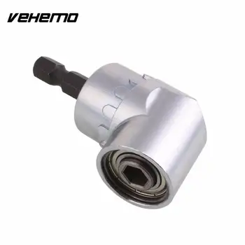 

Vehemo Hot sale 105 degrees Adjustable Turning Head Screwdriver Stainless Steel Hex Shank bit Angle Driver Screwdriver Tools