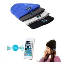 2016 New Fashion Outdoor Sport Stereo Music Hat Beanie Cap Wireless Bluetooth Earphone Headset Headphone Smart Speaker Mic