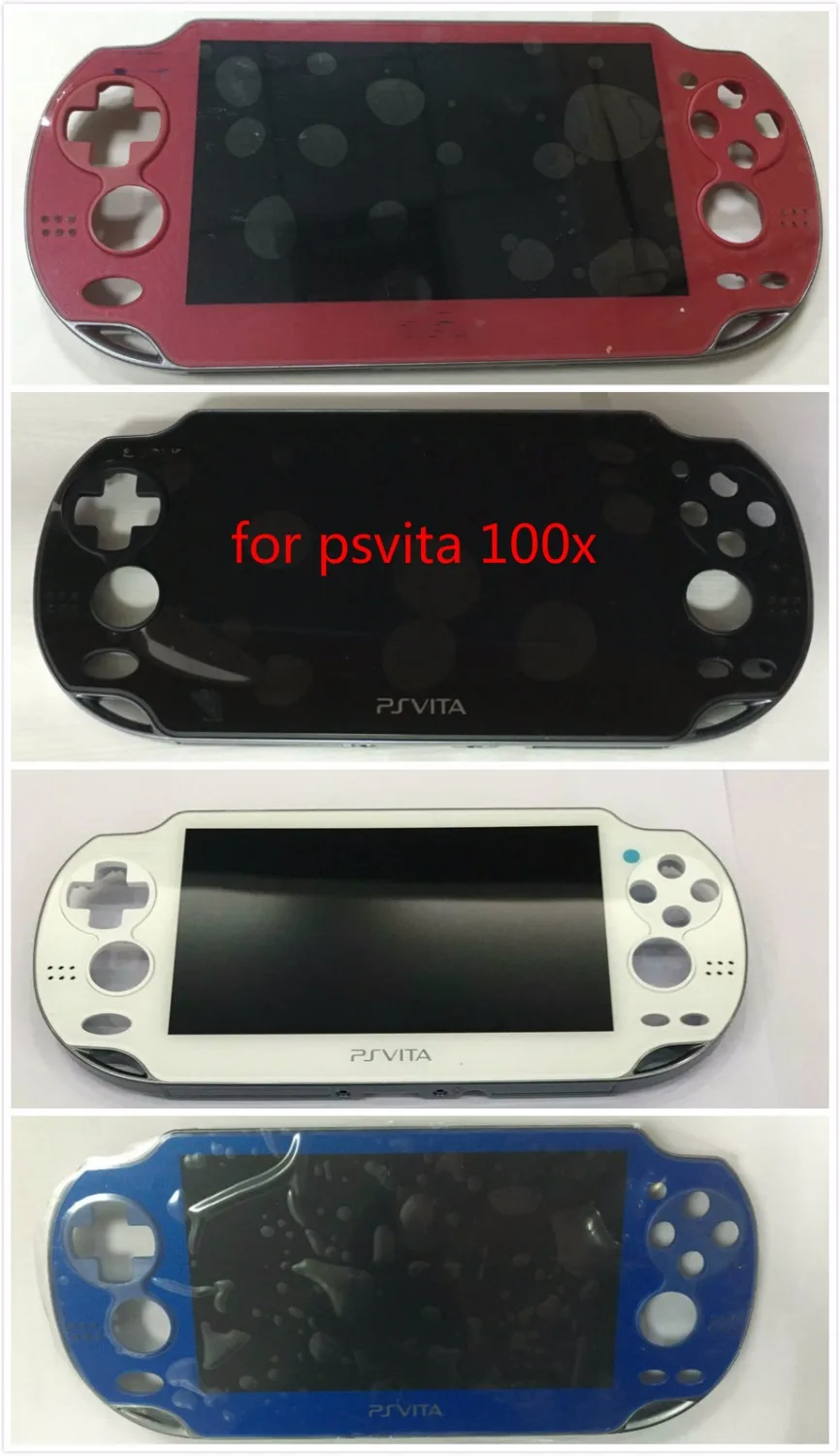 Новинка для Playstation PS Vita psv 1000 1001 ЖК-дисплей+ сенсорный дигитайзер+ рамка 4 цвета