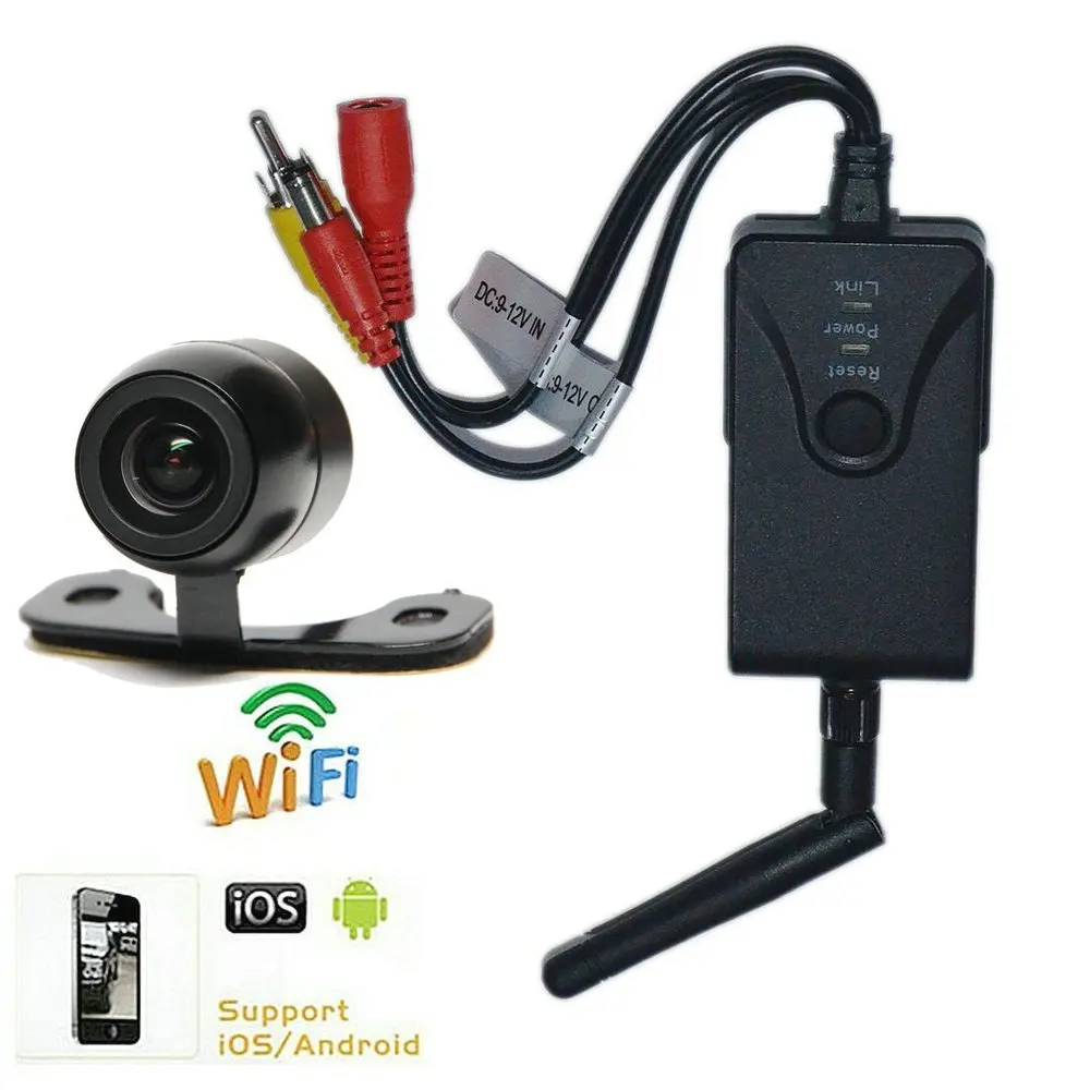 Новейшая 2,4 ГГц 30fps беспроводная wifi камера передатчик Трансмиссия для автомобиля обратный Bakup камера заднего вида