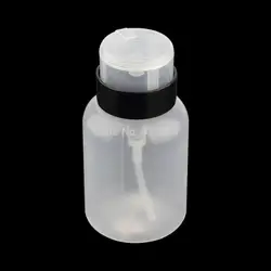Высокое качество бесплатная доставка 210 мл Мыть Удаления Моющее Средство Бутылки Дозатор Ногтей Для Снятия Лака Очиститель Ацетон Бутылки