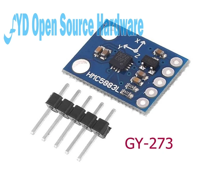 

HMC5883L Triple Axis Compass Magnetometer Sensor Module 3V-5V GY-273