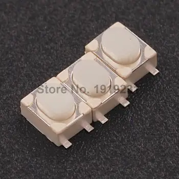 

10PCS Micro Push Button 3X4X2.5 4feet (SHORT) SMT Tact Switch Mounting For Car System/Cigarette Tool