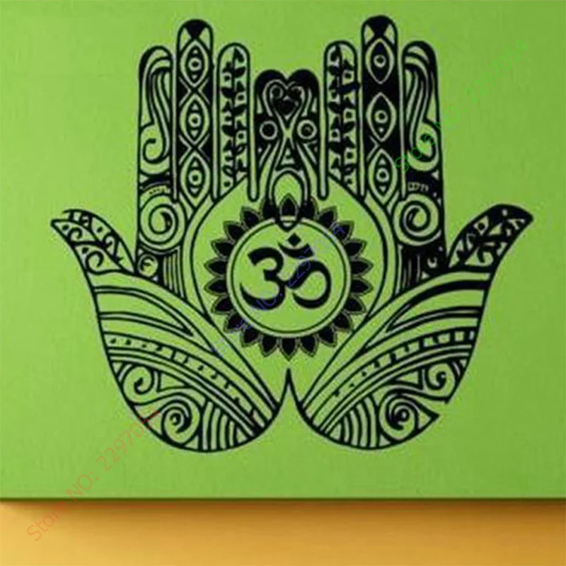Yoga Wall Room Decor Art Vinyl Wall Stickers Mural Decal ...