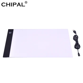 

Digital Graphic Tablet A4 LED Artist Thin Art Stencil Drawing Board Light Box Tracing Writing Portable Electronic Tablet Pad