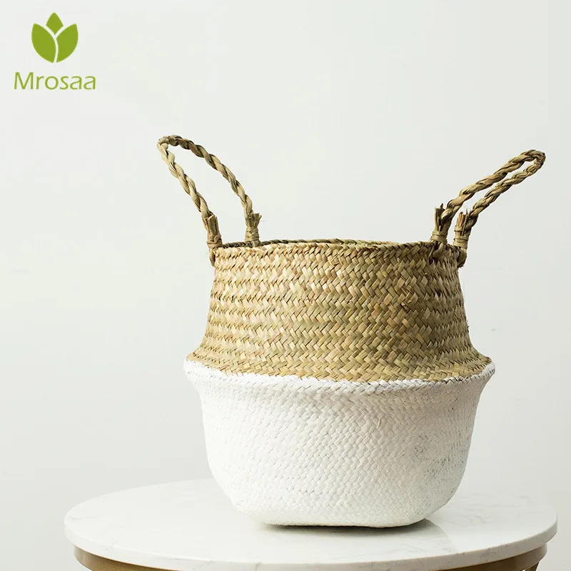 جديد المنزلية طوي الطبيعي الأعشاب البحرية المنسوجة تخزين وعاء شنقا سلة حديقة زهرة زهرية مع مقبض تخزين ذو بطن سلة جديد المنزلية طوي الطبيعي الأعشاب البحرية المنسوجة تخزين وعاء شنقا سلة حديقة زهرة زهرية مع مقبض تخزين ذو بطن سلة