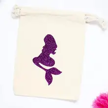 На заказ Русалка День рождения Свадебные любимые пакеты подружки невесты девичник похмелье восстановление выживания комплект вечерние мешки для конфет