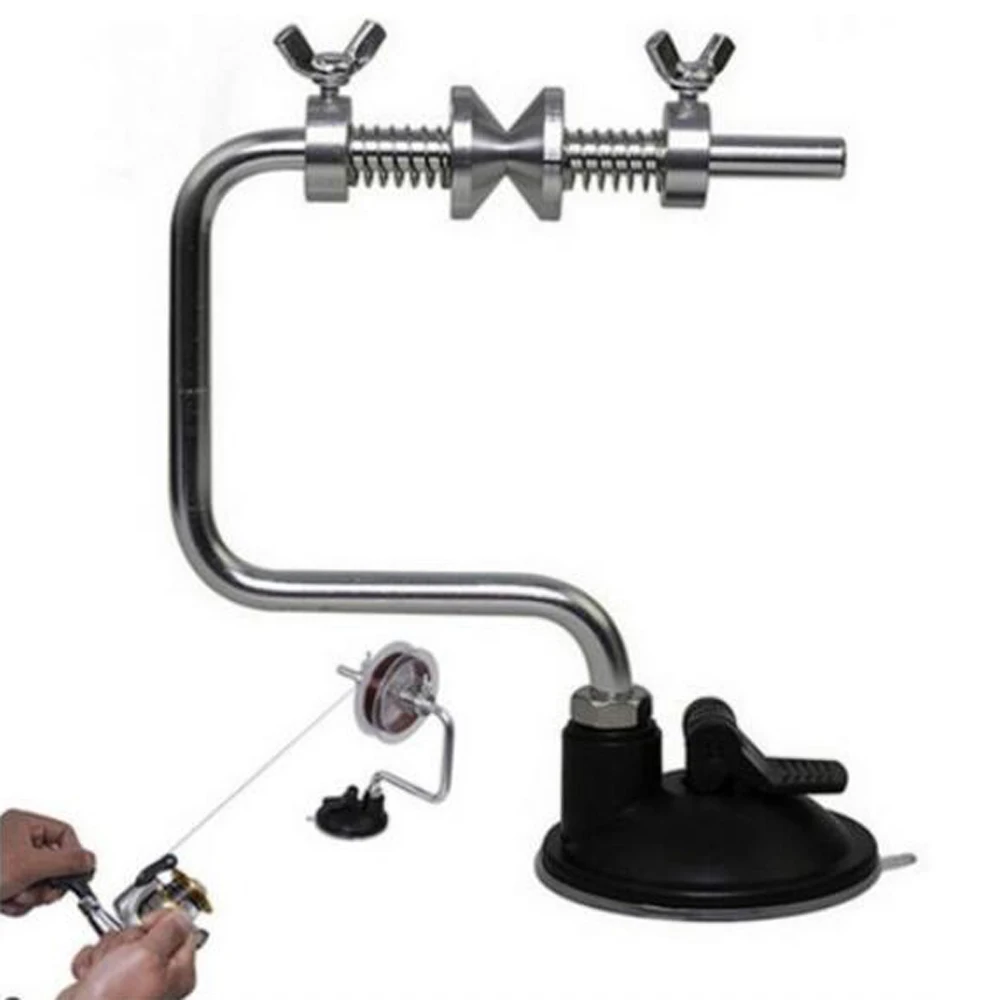

Fishing Line Reel Spooler System Fishing Tackle Line Winder Spooling Station