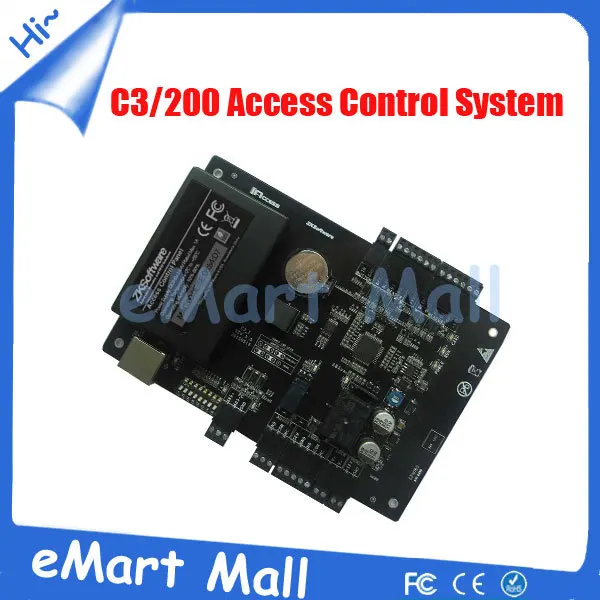 

Free softwareTcp/ip Network C3-200 Intelligent TWO-door Two-Way Door Access Control Panel for TWO Door Control